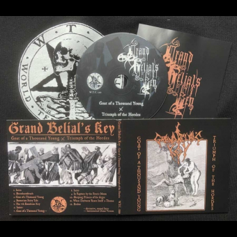 GRAND BELIAL'S KEY Goat Of A Thousand Young / Triumph Of The Hordes DIGIPAK , PRE-ORDER [CD]